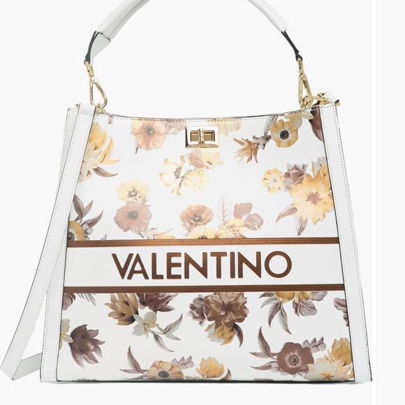 Mario Valentino Floral Tote Crossbody. In excellent used condition - Picture 1 of 7